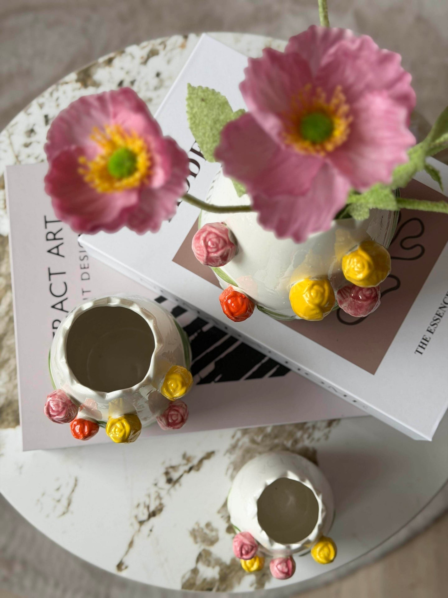 Vas med blommor - Flera storlekar