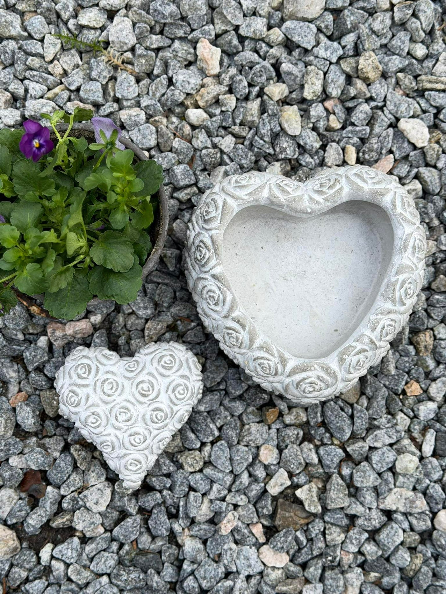 Hjärta med rosor