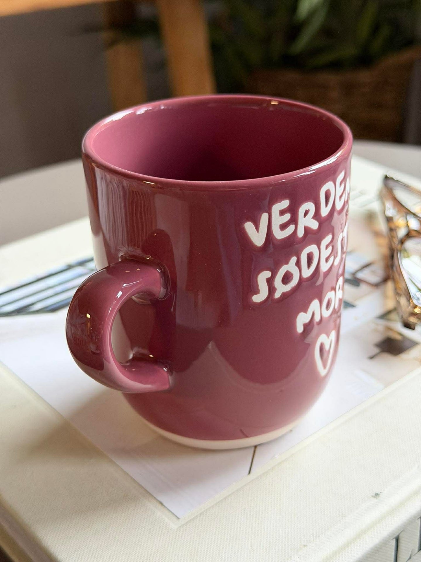 Mugg VÄRLDENS SÖTASTE MAMMA - Röd