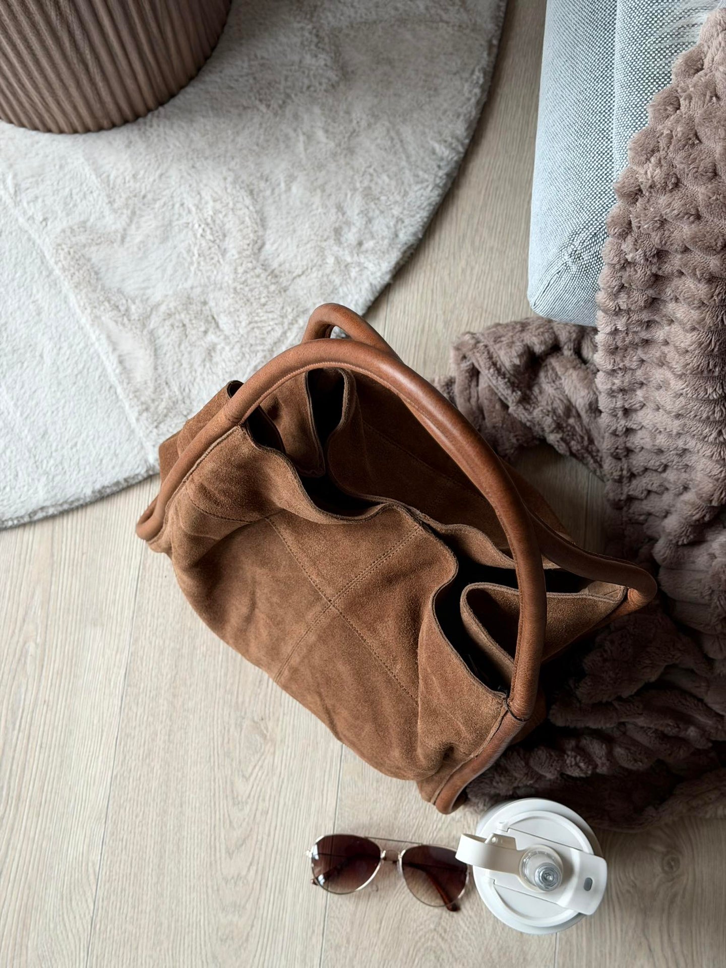 Shopper i mocka - Walnut