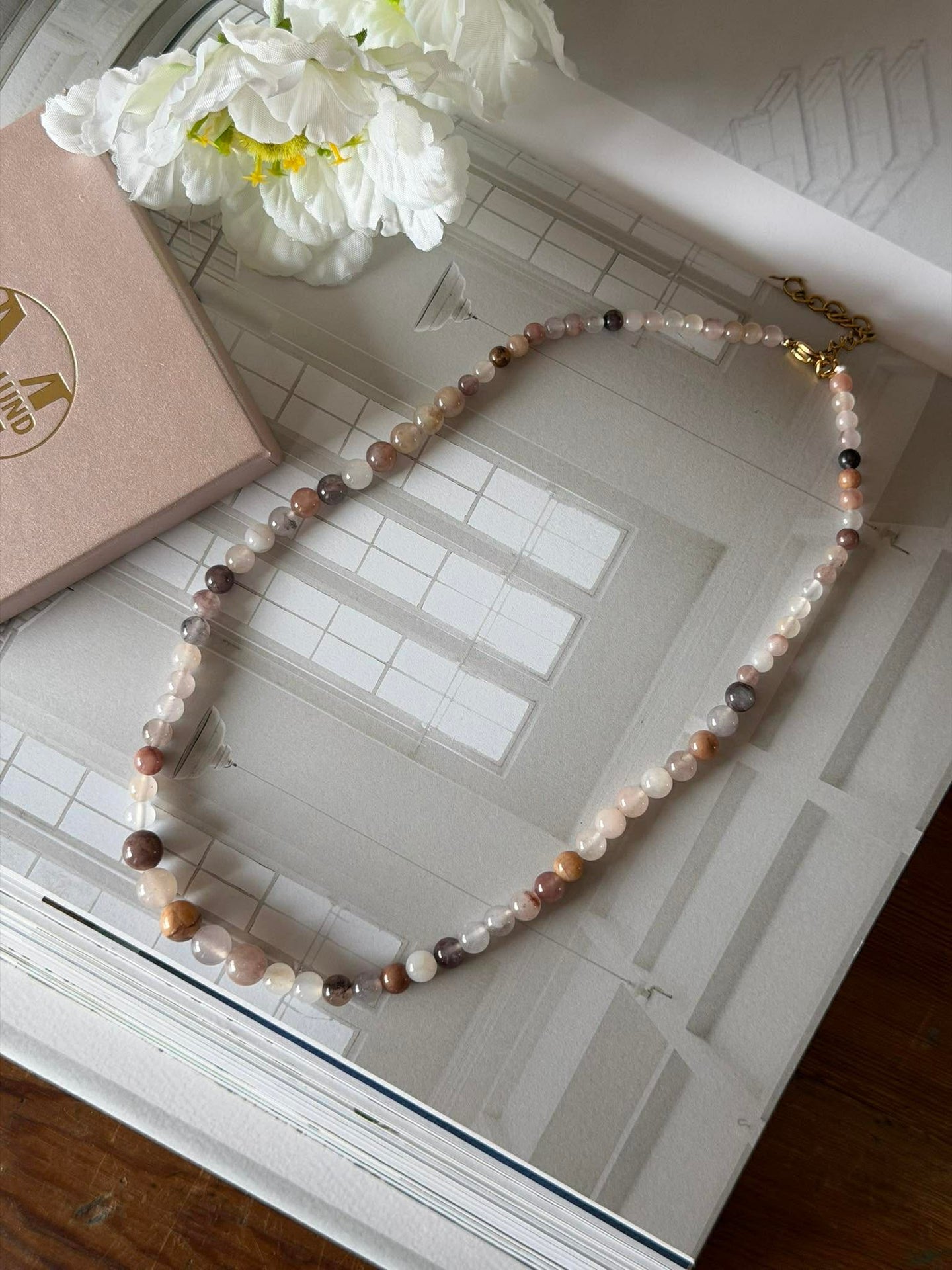 Halsband Jasmin - Blush