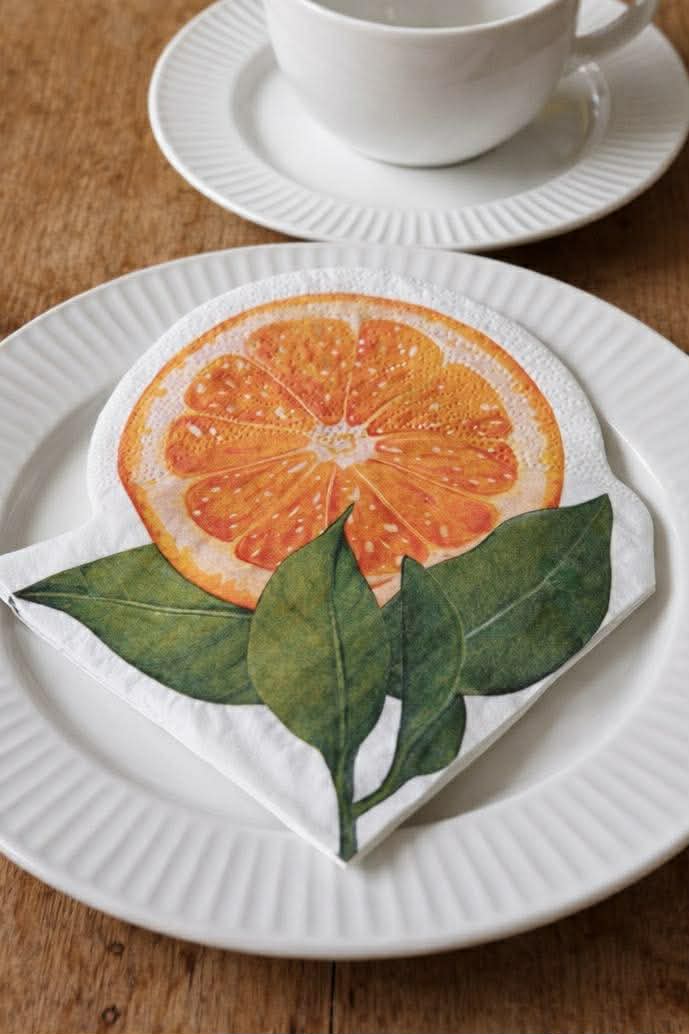 Servetter Orange - 12 st