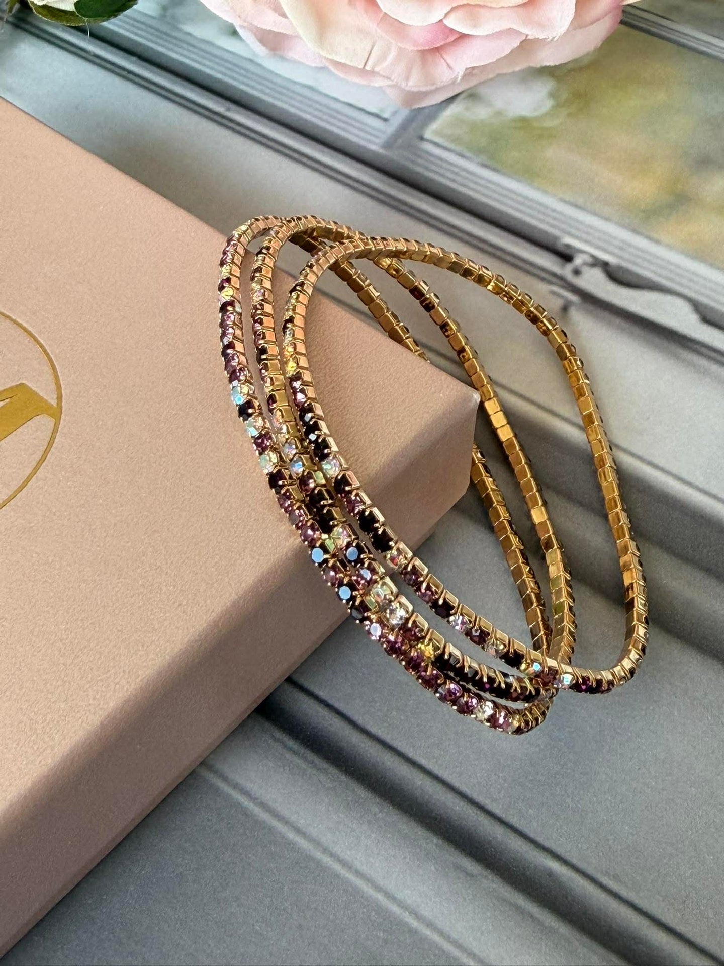 Armband Elare Berry - Set/3