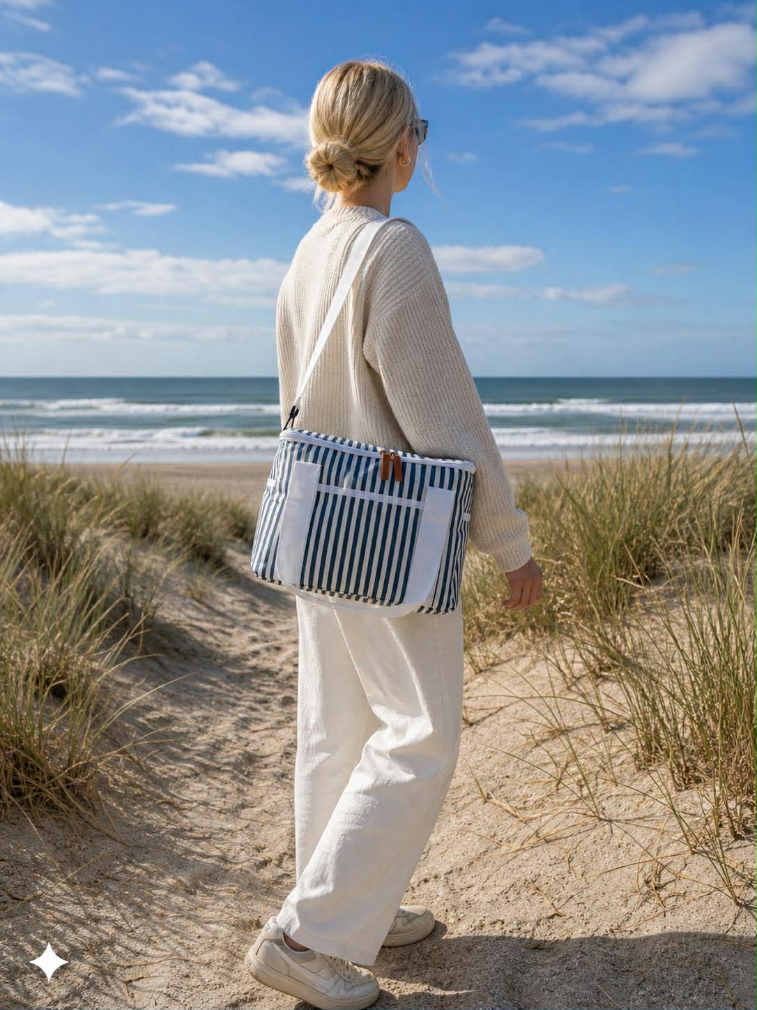 Kylväska Blue Stripe