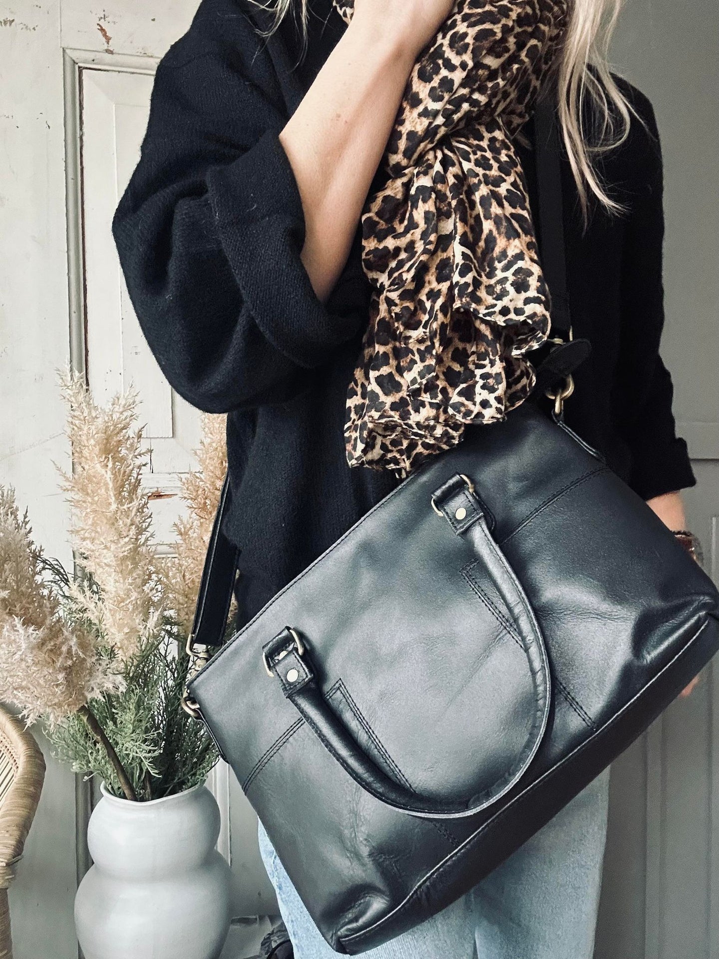 Shopper / arbetsväska Tessa - Black