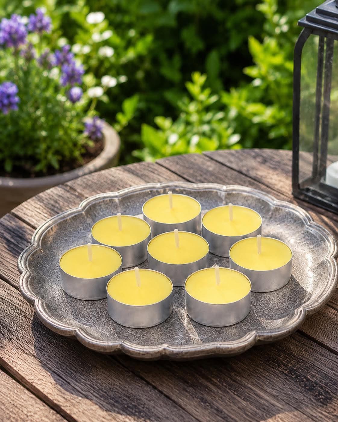 Citronella fyrfadslys 8 stk