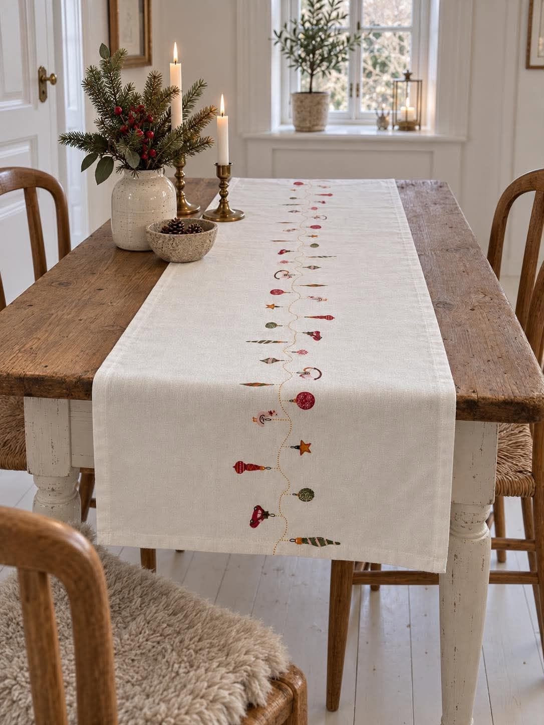 Bordslöpare Jul 40x240