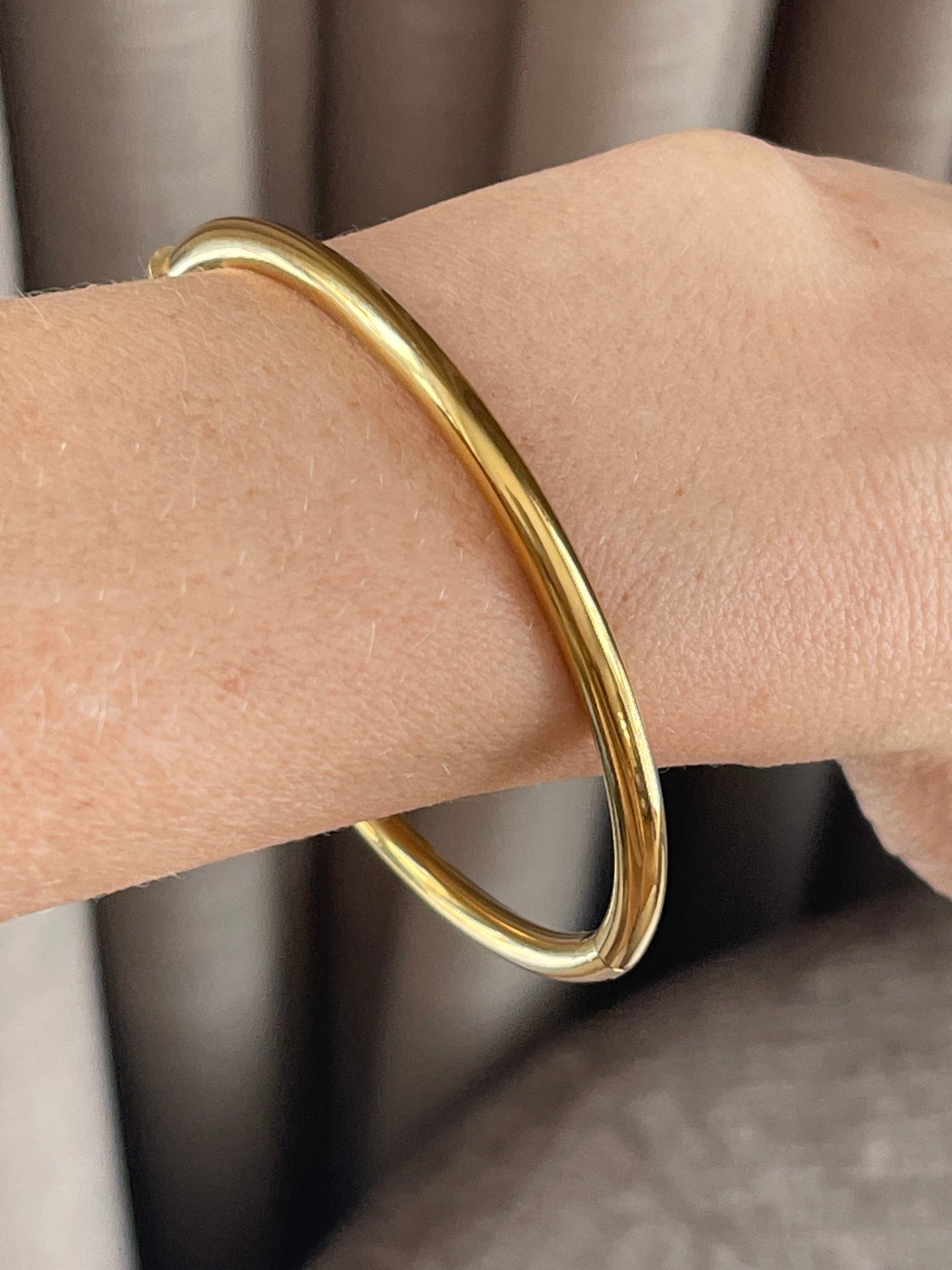 Armring Augusta - guldbelagd