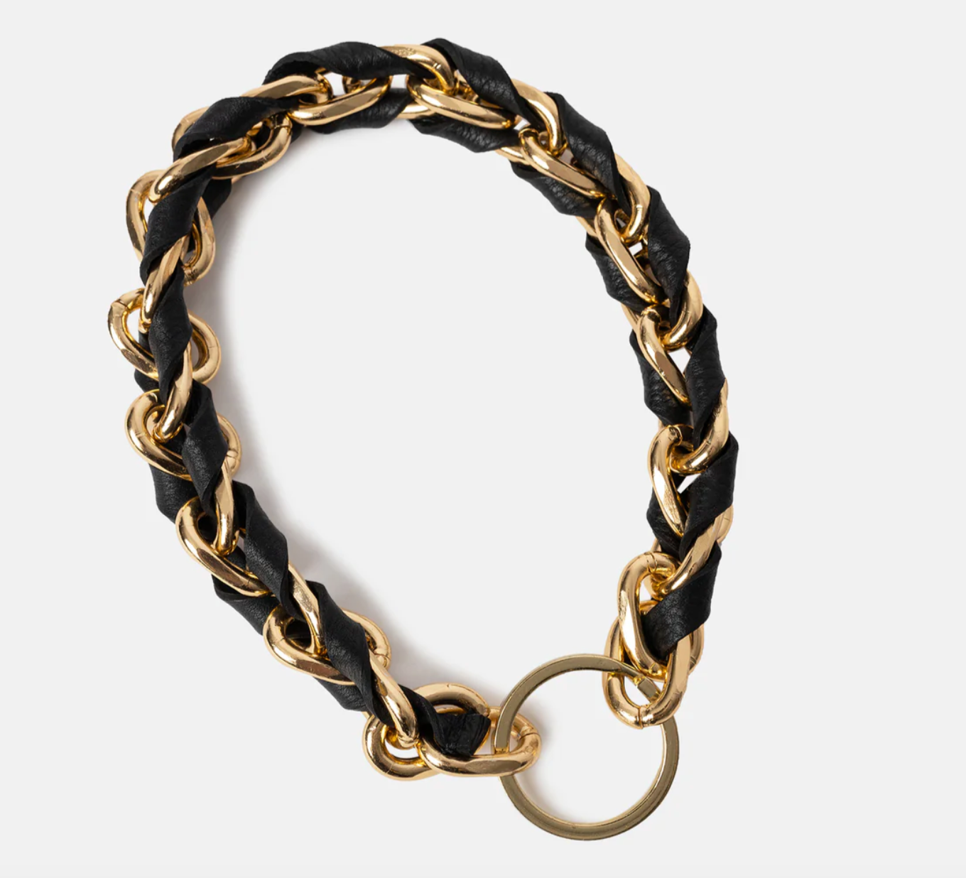 Nyckelband – Svart / Guld
