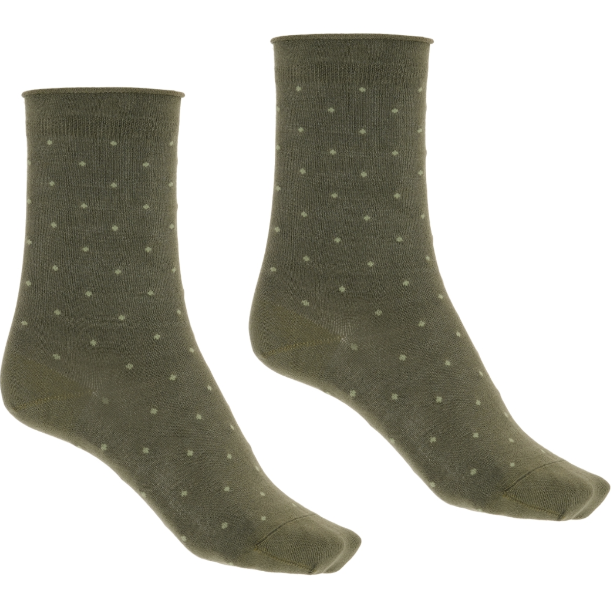 Bambusstrumpor - Grön Prick