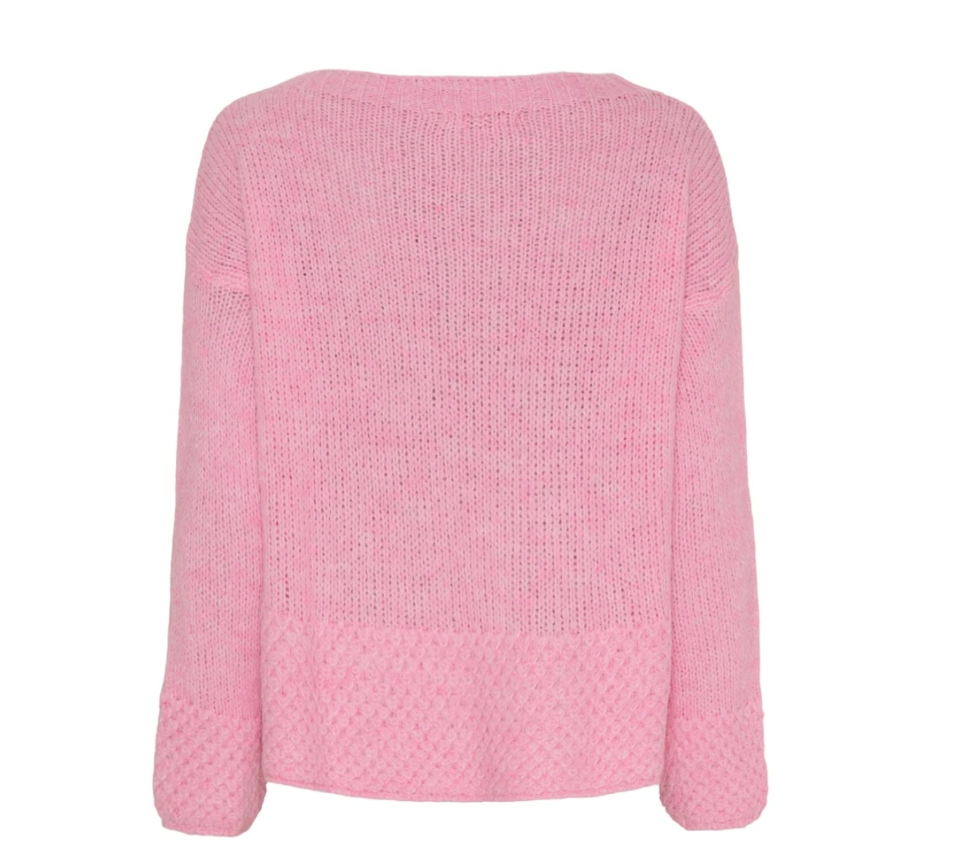 Stickad Celeste Rosa