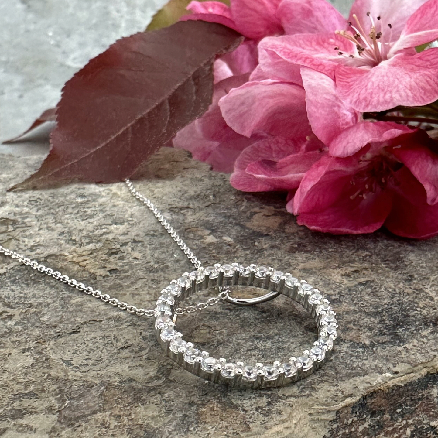 Lopez Sterling Silver Halsband - 45cm