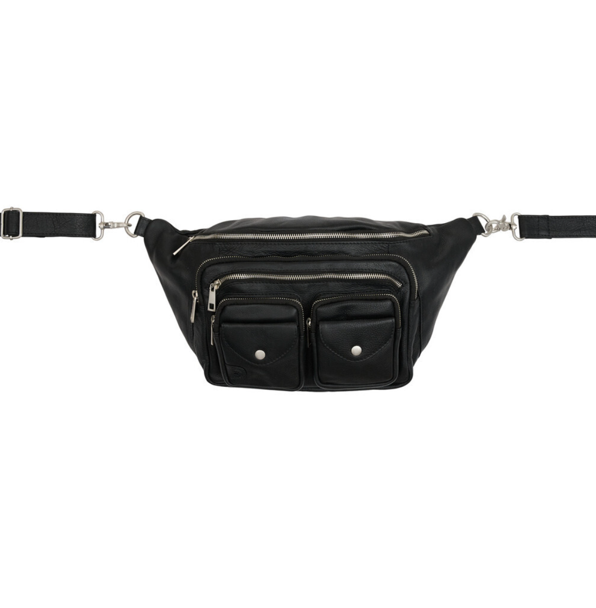 Bumbag Big Deluxe - Black / Silver