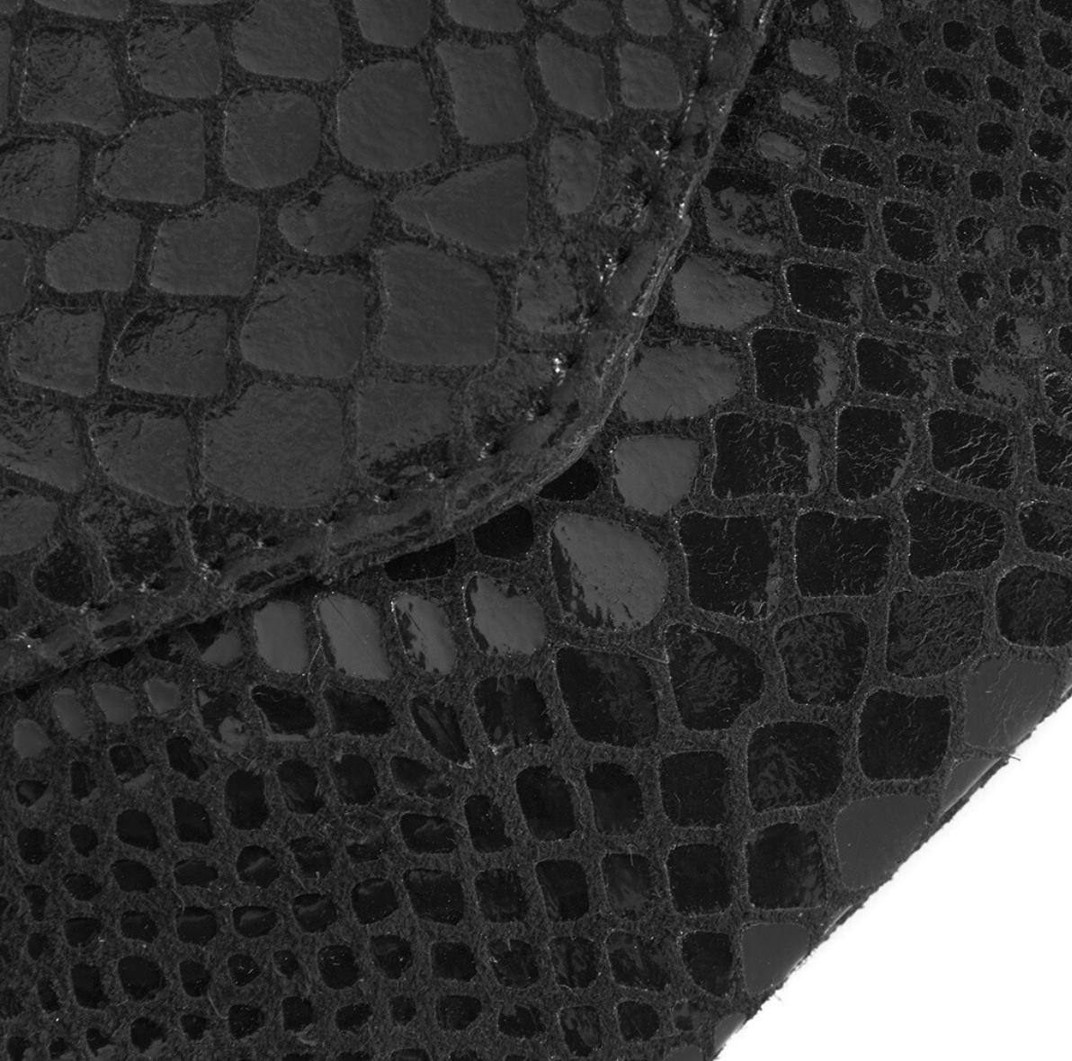 Plånbok Aura Black Croco