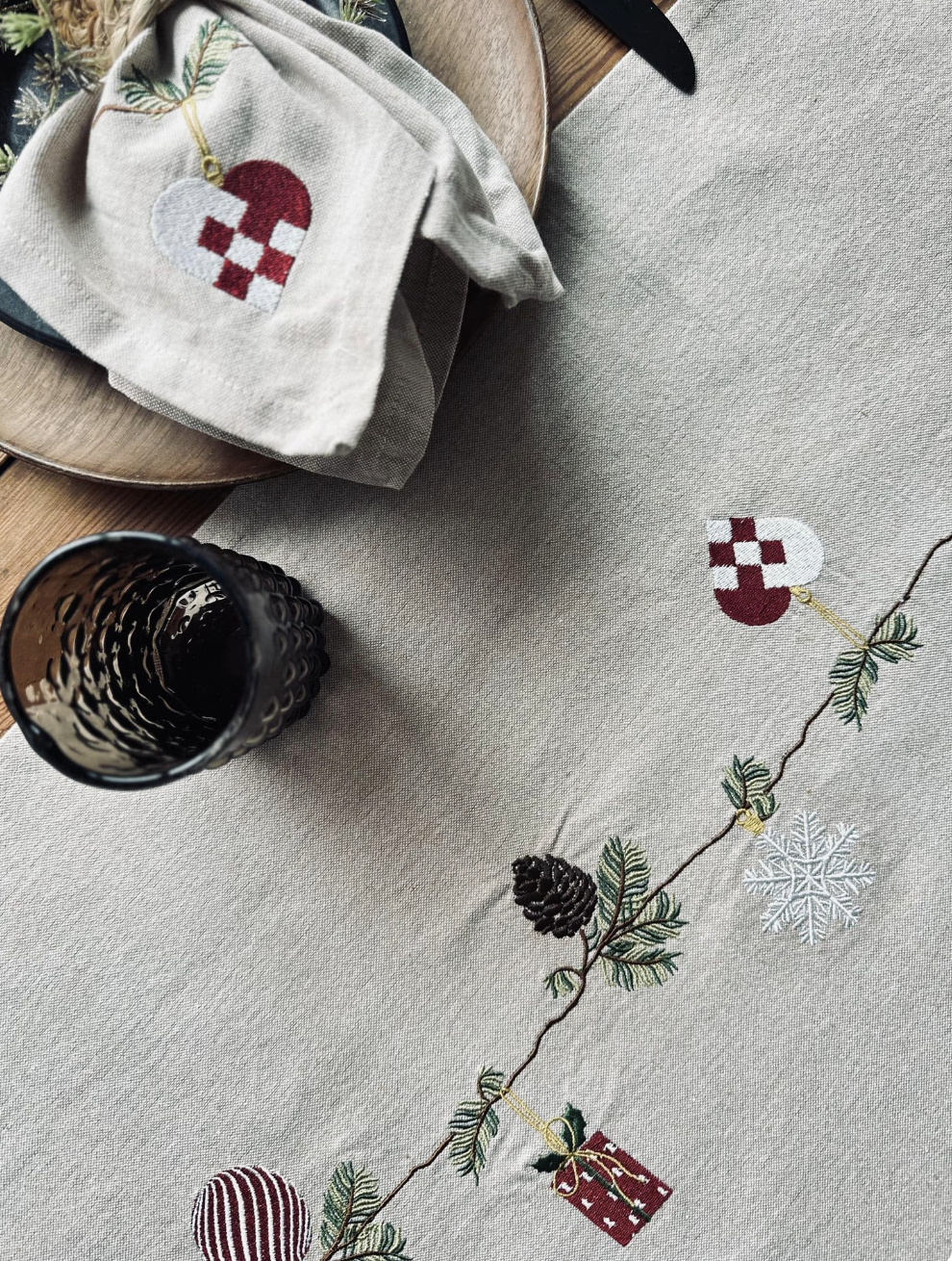 Bordslöpare Nostalgisk 40x240