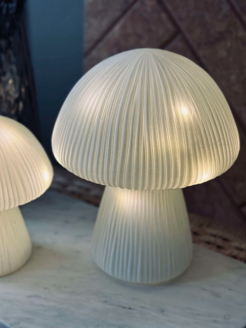 Mushroom Big Astrid - Vit 25 cm