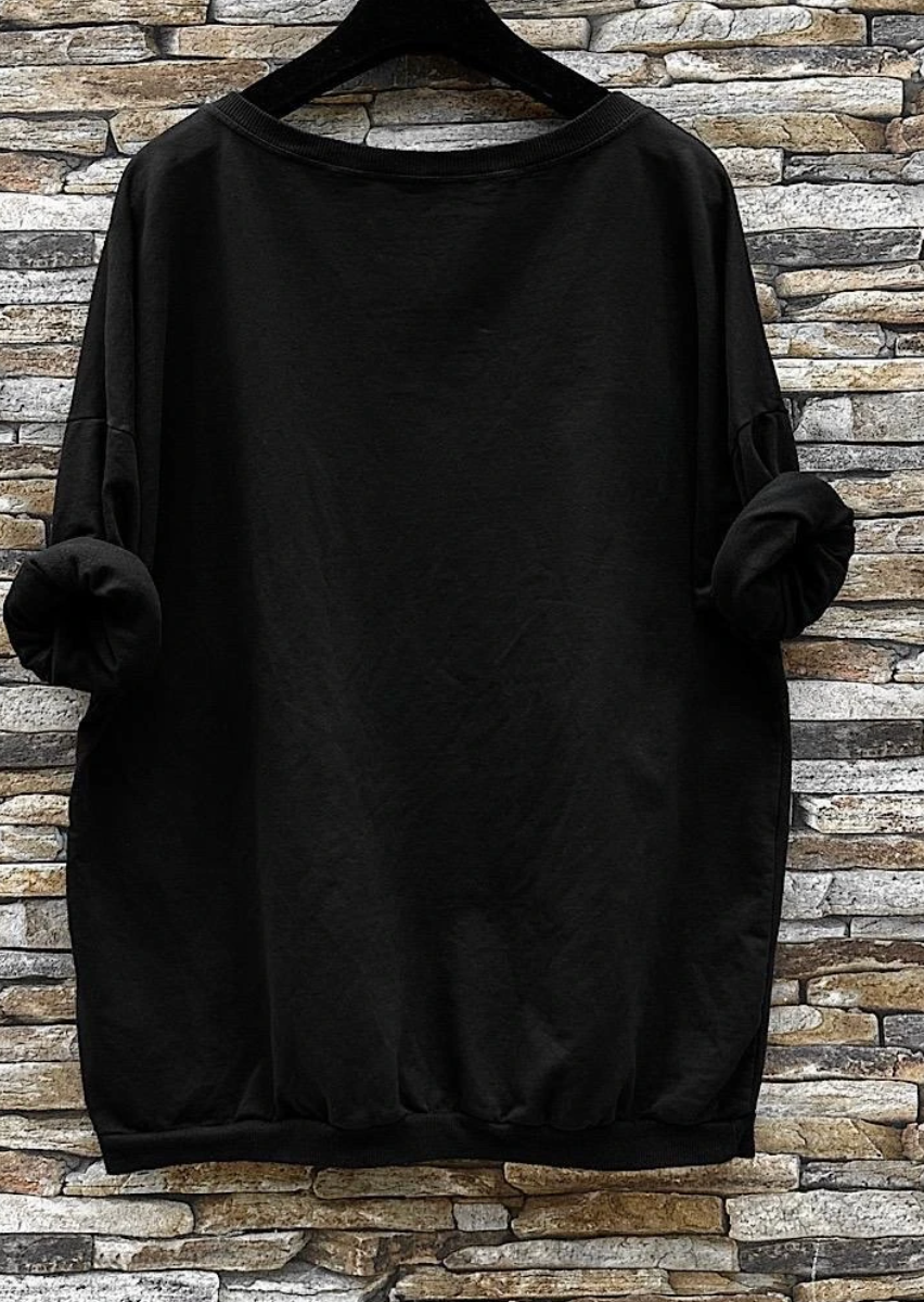Blus Vintage - Black