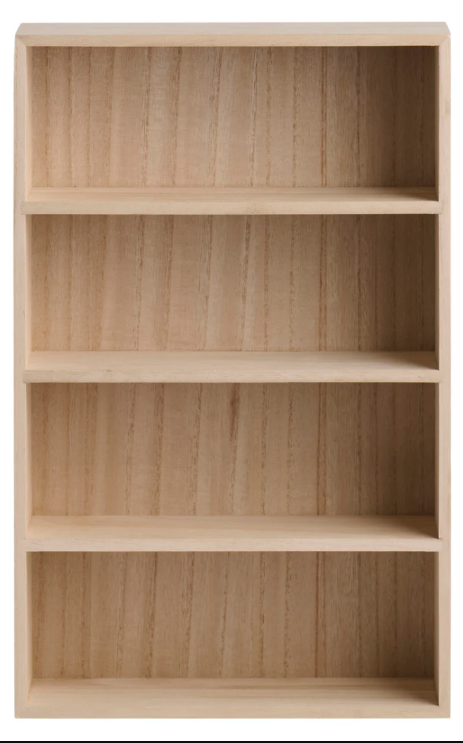 Hylla med 4 hyllplan