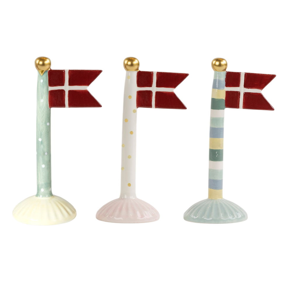 Keramikflagga – Mix H 14 cm