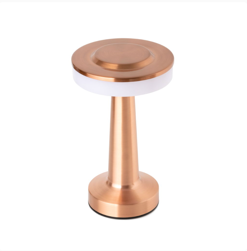 Utomhus touch bordslampa, koppar