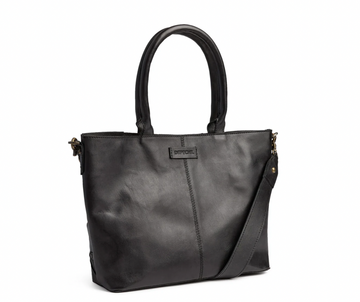 Exklusiv handflätad axelväska - Svart