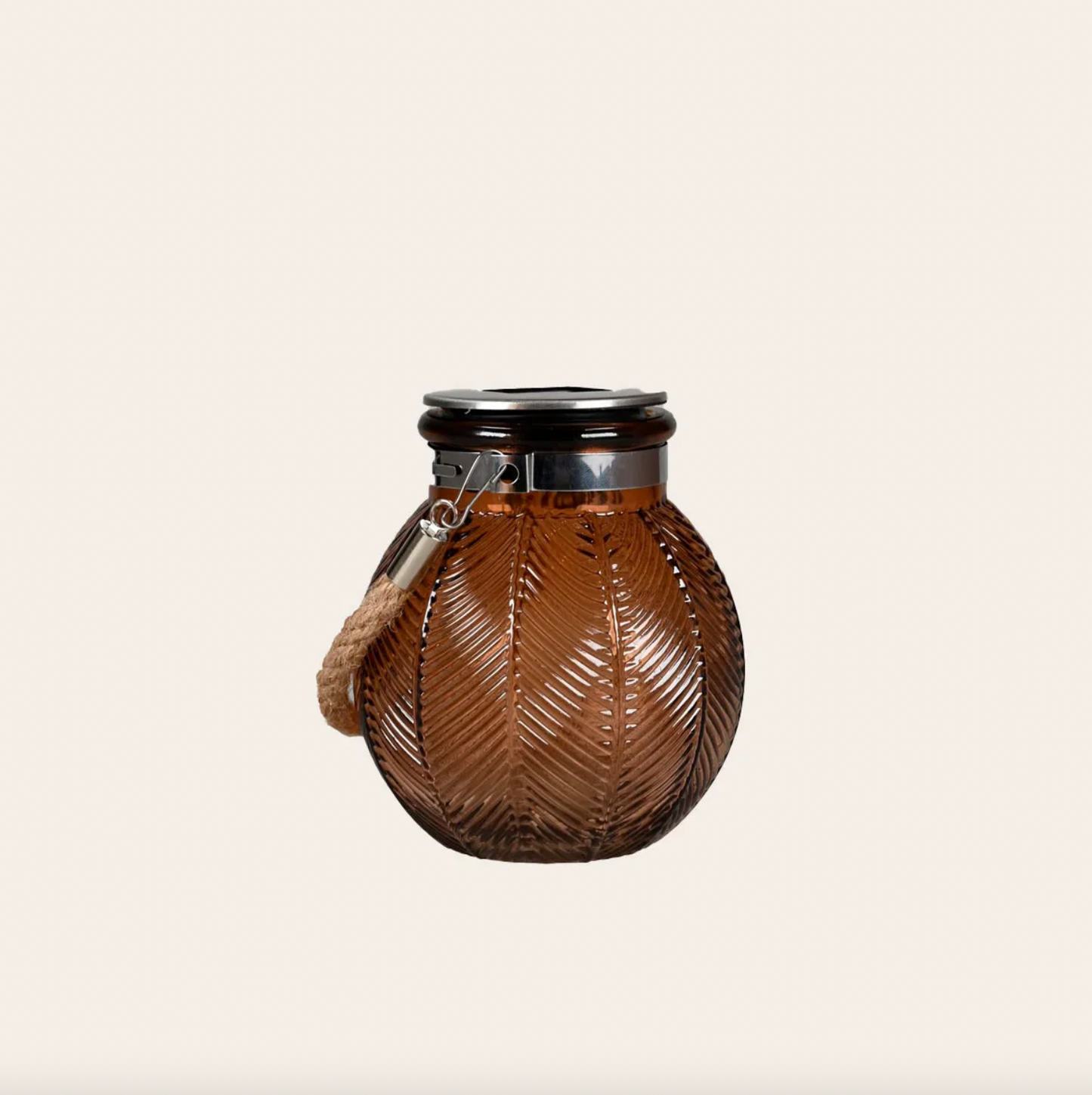 Solcellslykta – Nancy brun