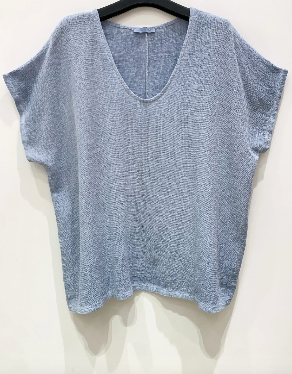 T-shirt Cozy linneblandning - Jeans