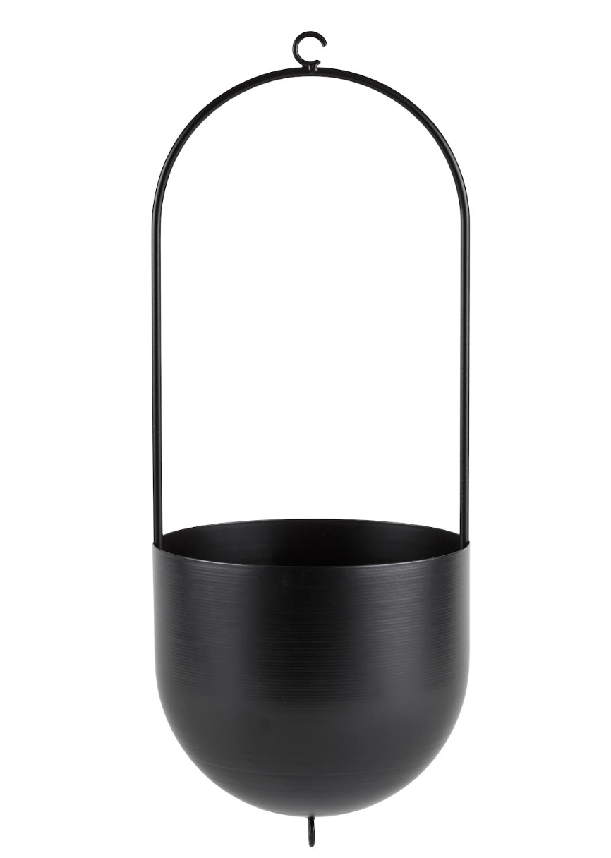Kruka med krok - Black