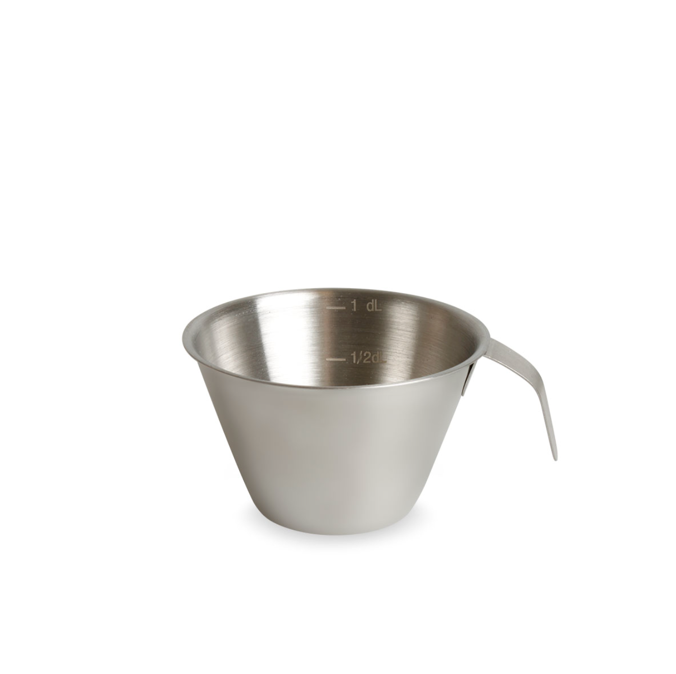 Decilitermått med handtag