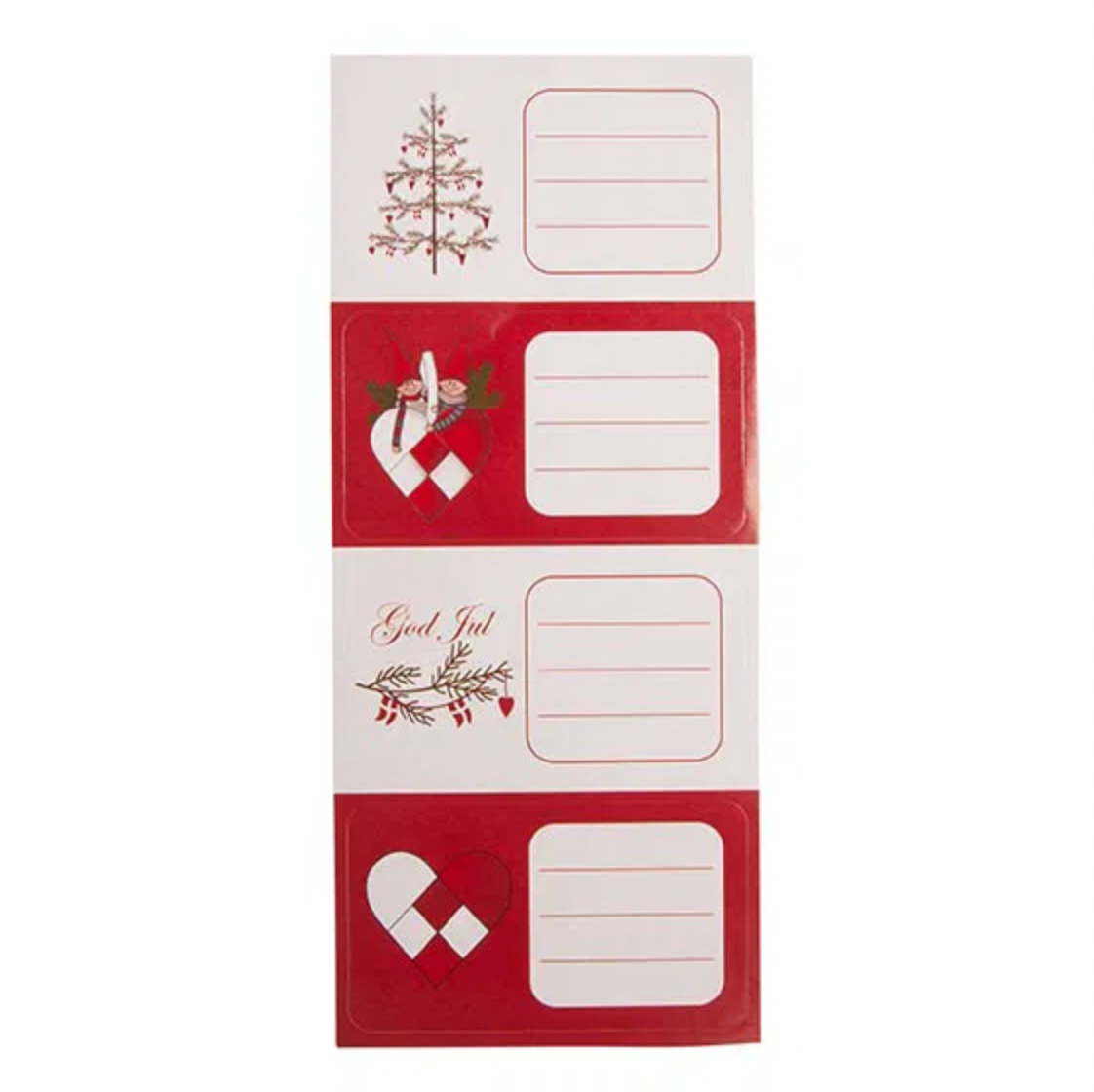 Presentetiketter JUL