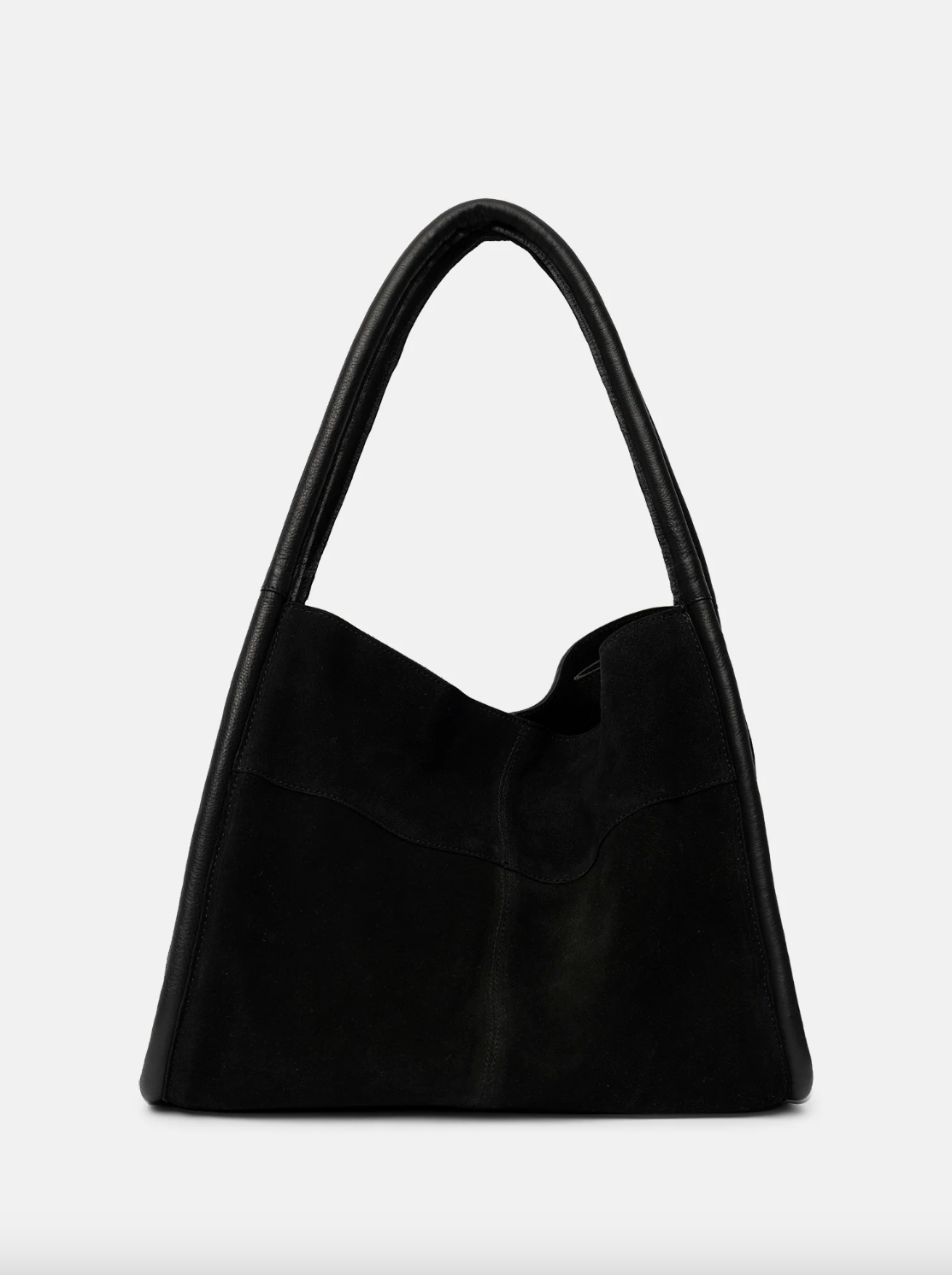 Shopper i svart mocka