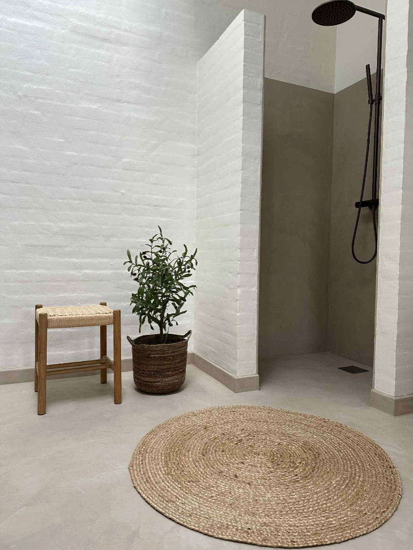 Jute golvmatta - 90cm