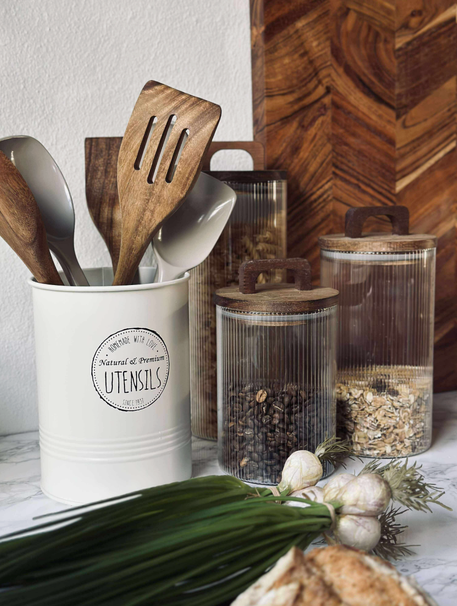 Slevset med 3 st. - Akacia