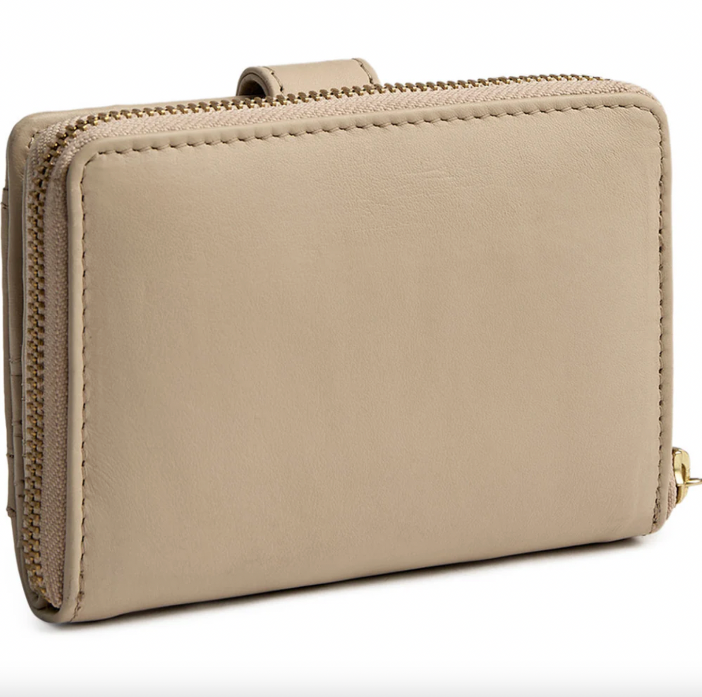 Plånbok i mjukt läder - Soft sand