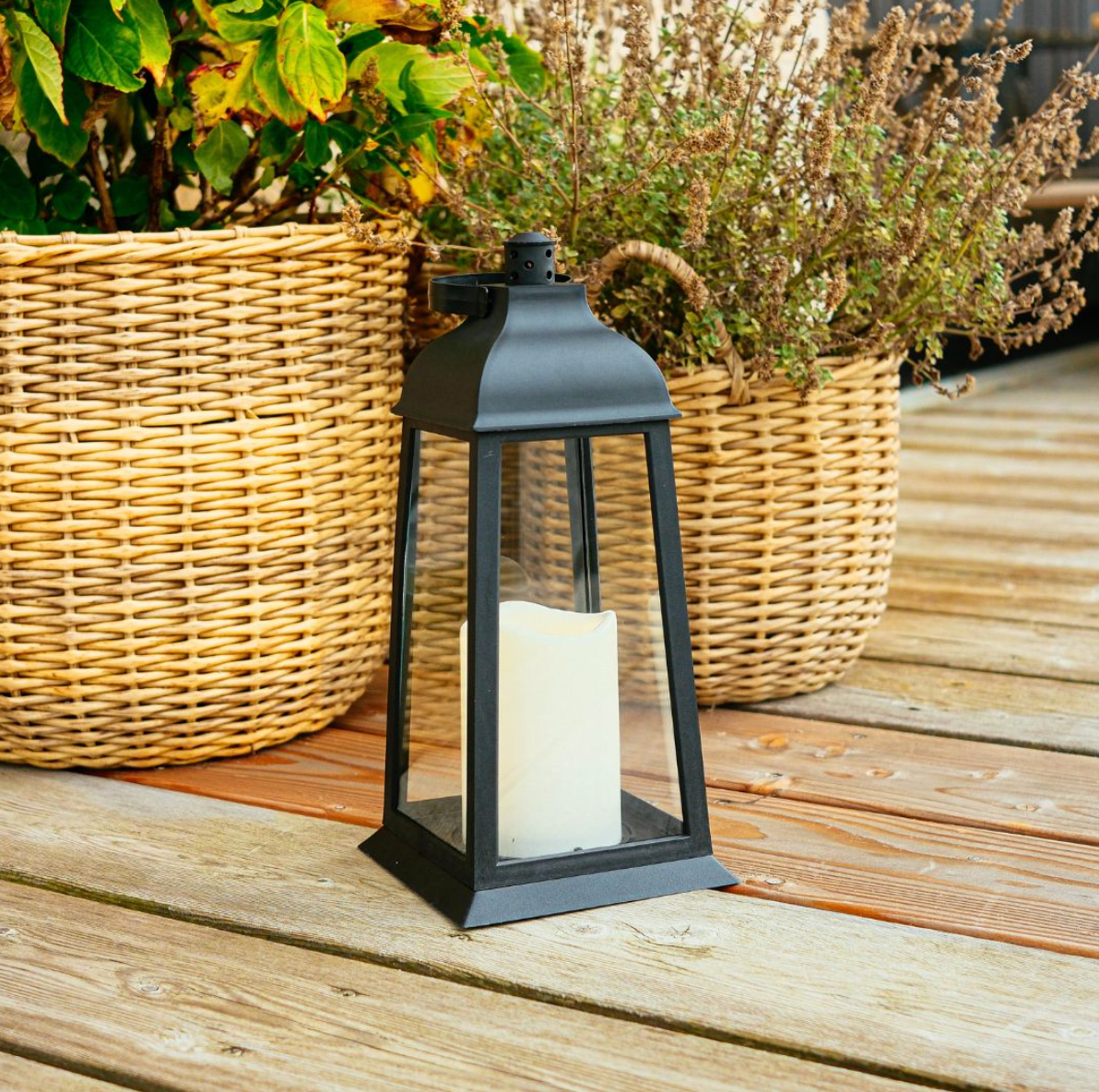 Lyktan med LED-ljus