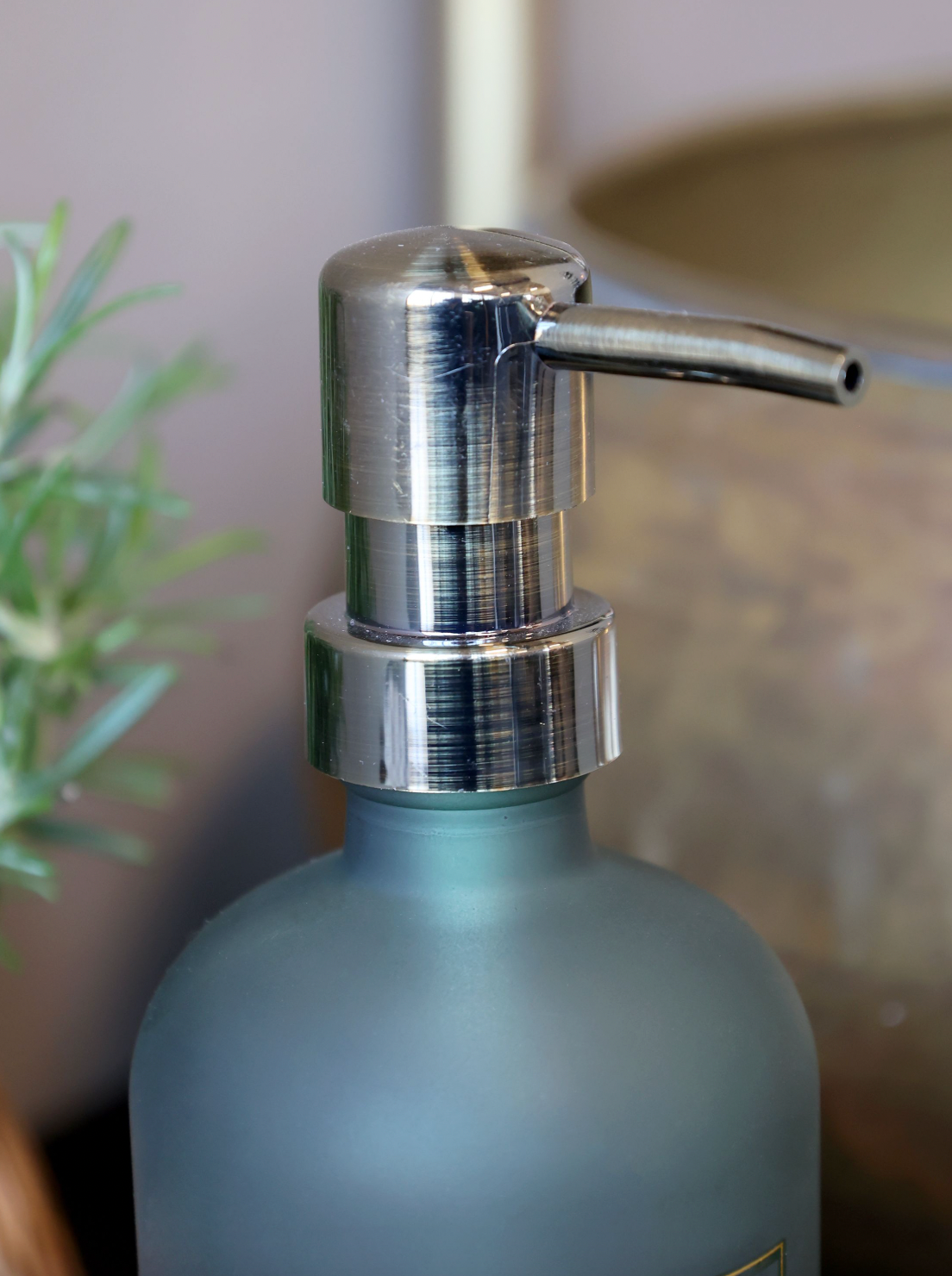 Flaska med pump - Schampo 500 ml - Grön