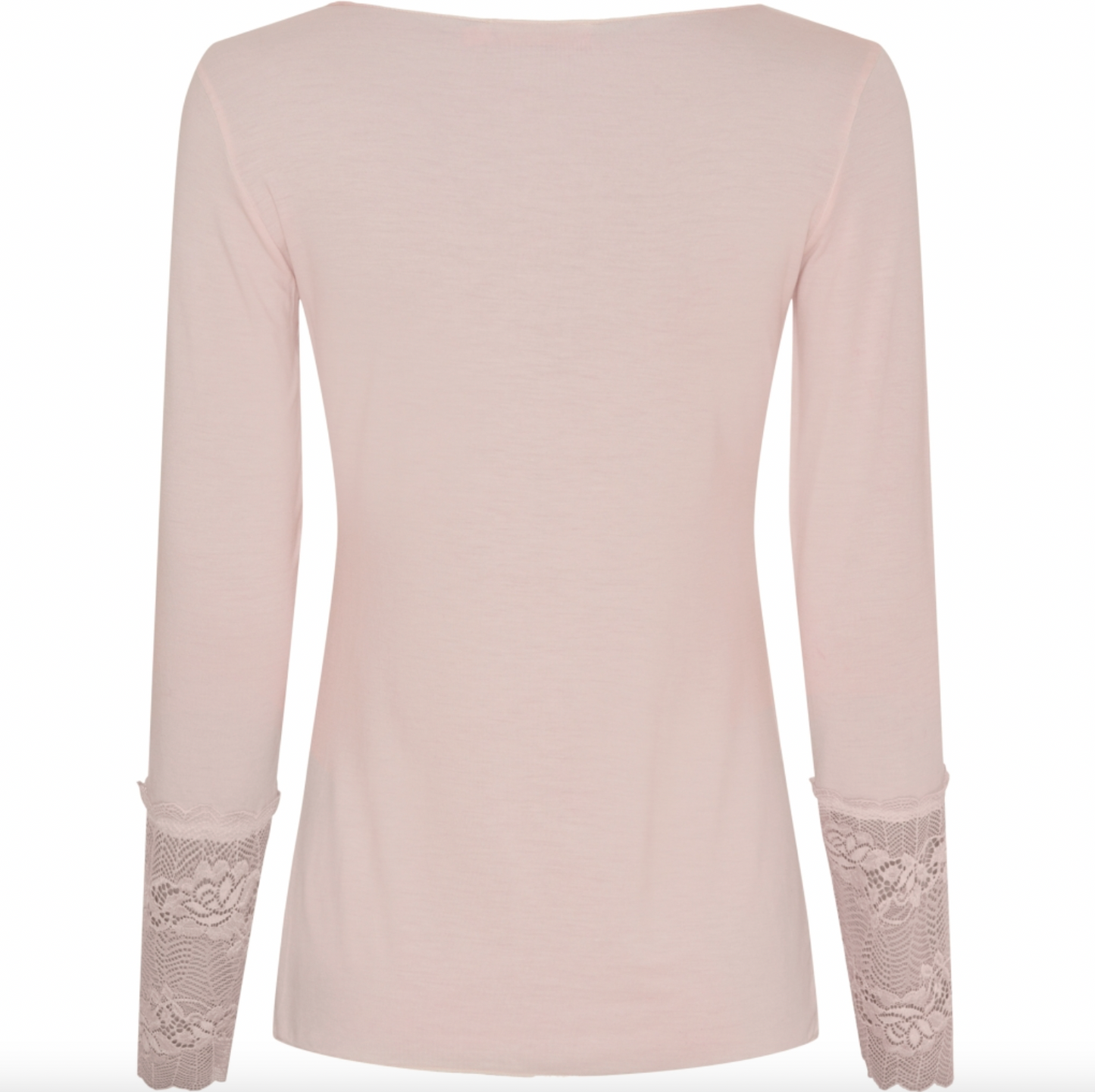 Blus BASIS med spetsdetaljer – Cipria