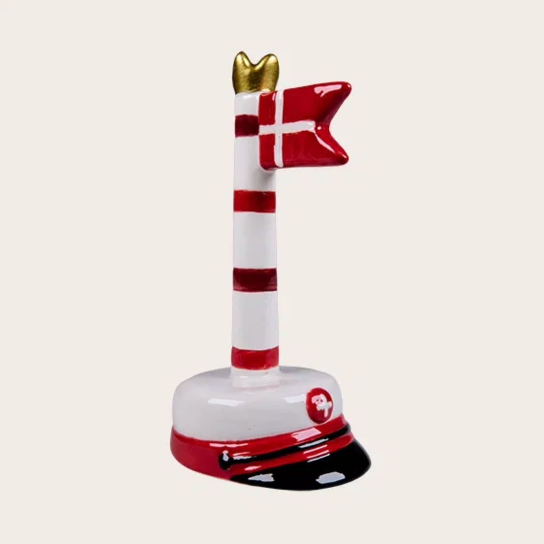 Studentflaggor med ränder 12 cm - Flera färger