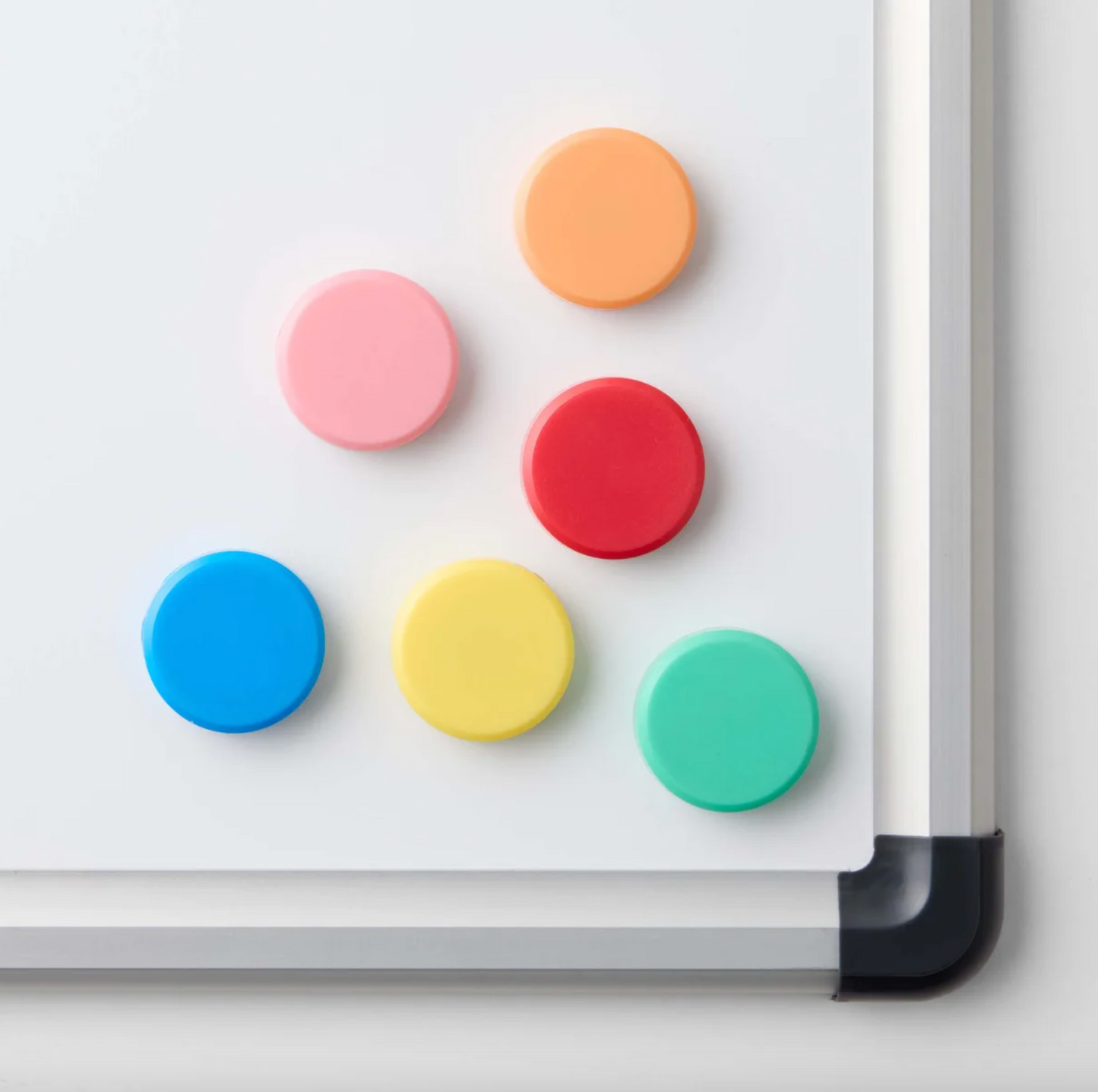 Magneter till whiteboards - Color 6 st
