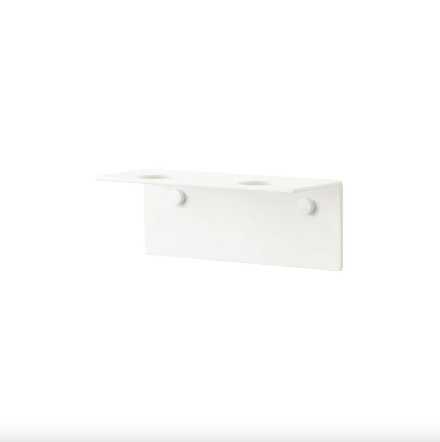 Dubbel hållare för dispenser - White