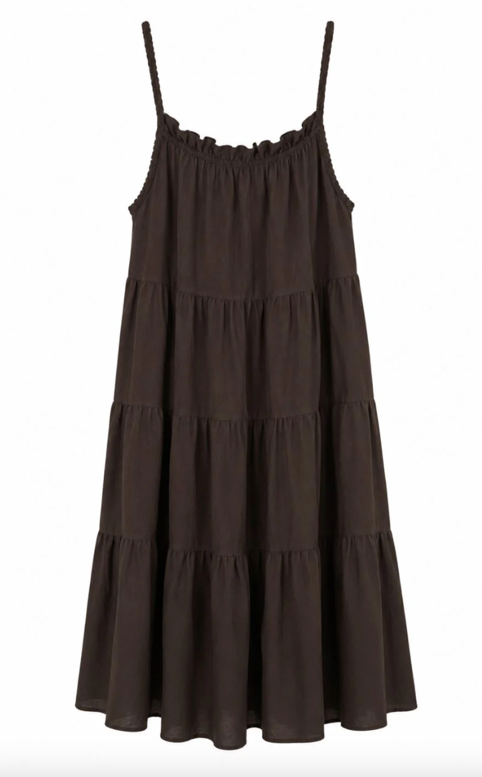 Sommerkjole Velina moro brown