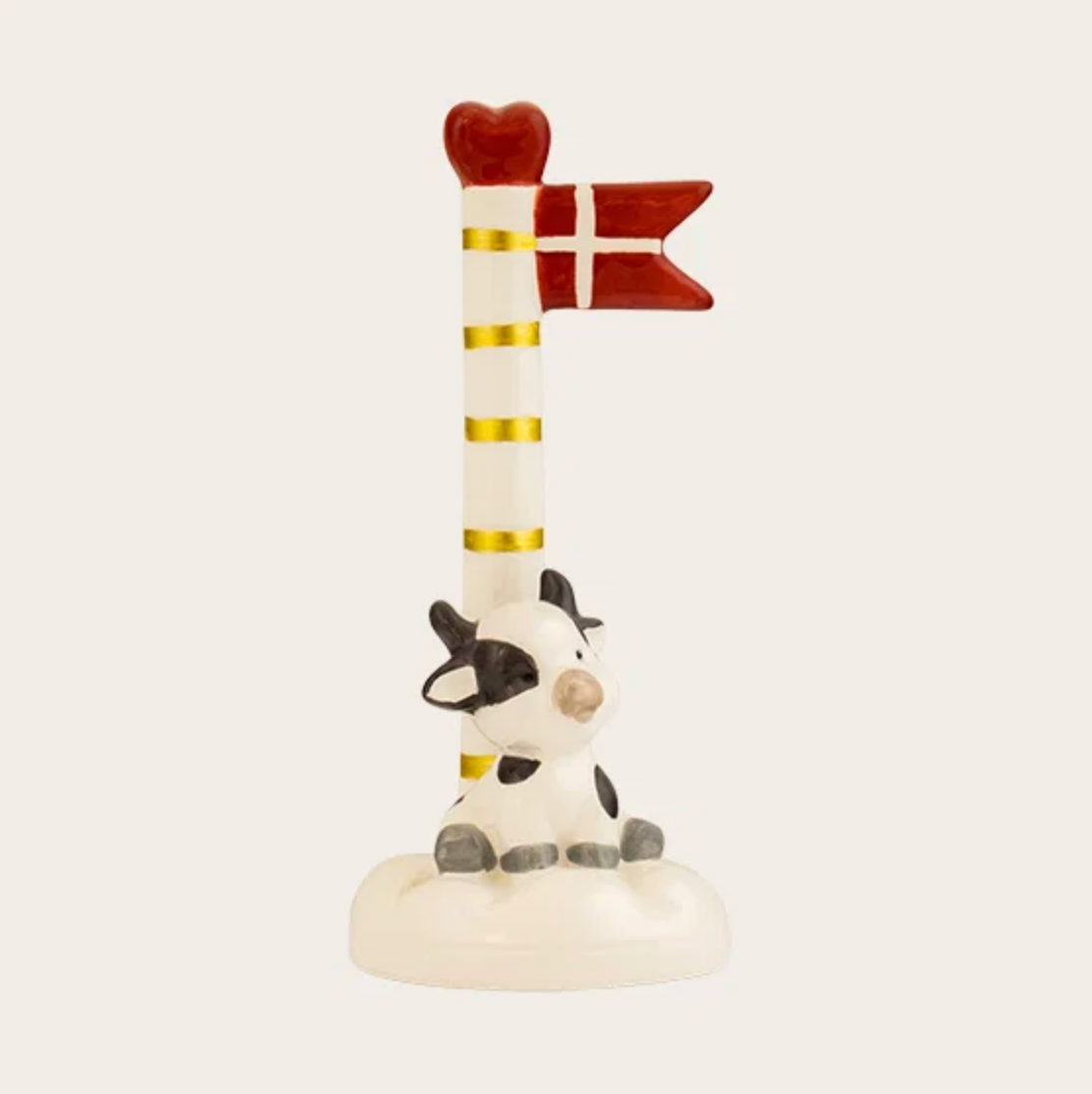 Flagga keramik – Cow 14 cm