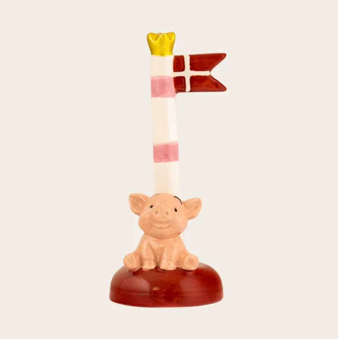 Flagga keramik – Gris 14 cm