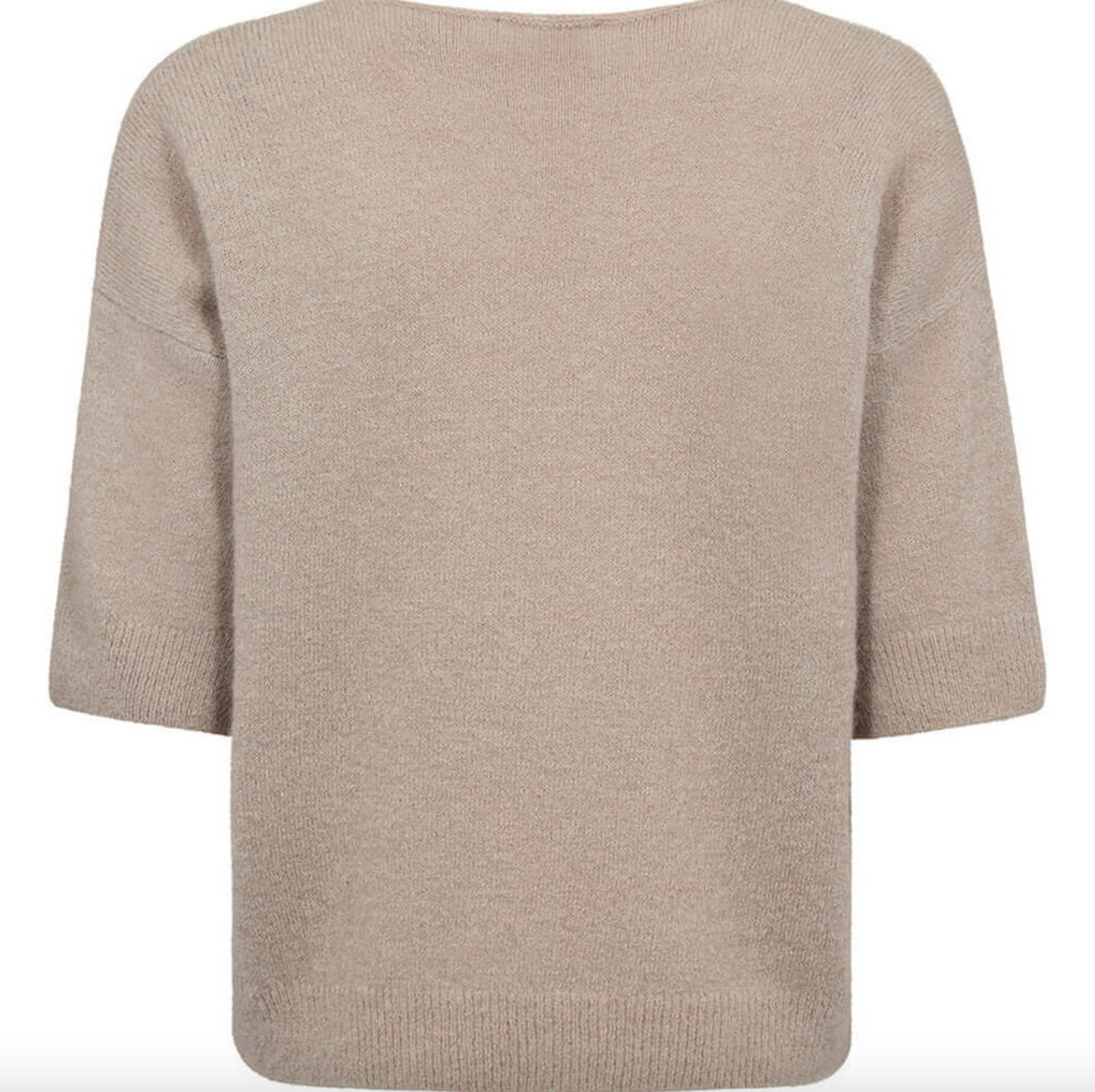 Stickad Alpaca v-ringad - Depeche