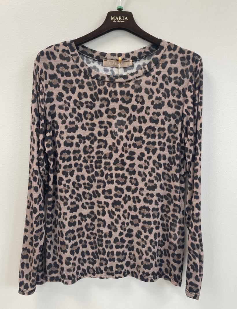 Blus Elissa - Leopard
