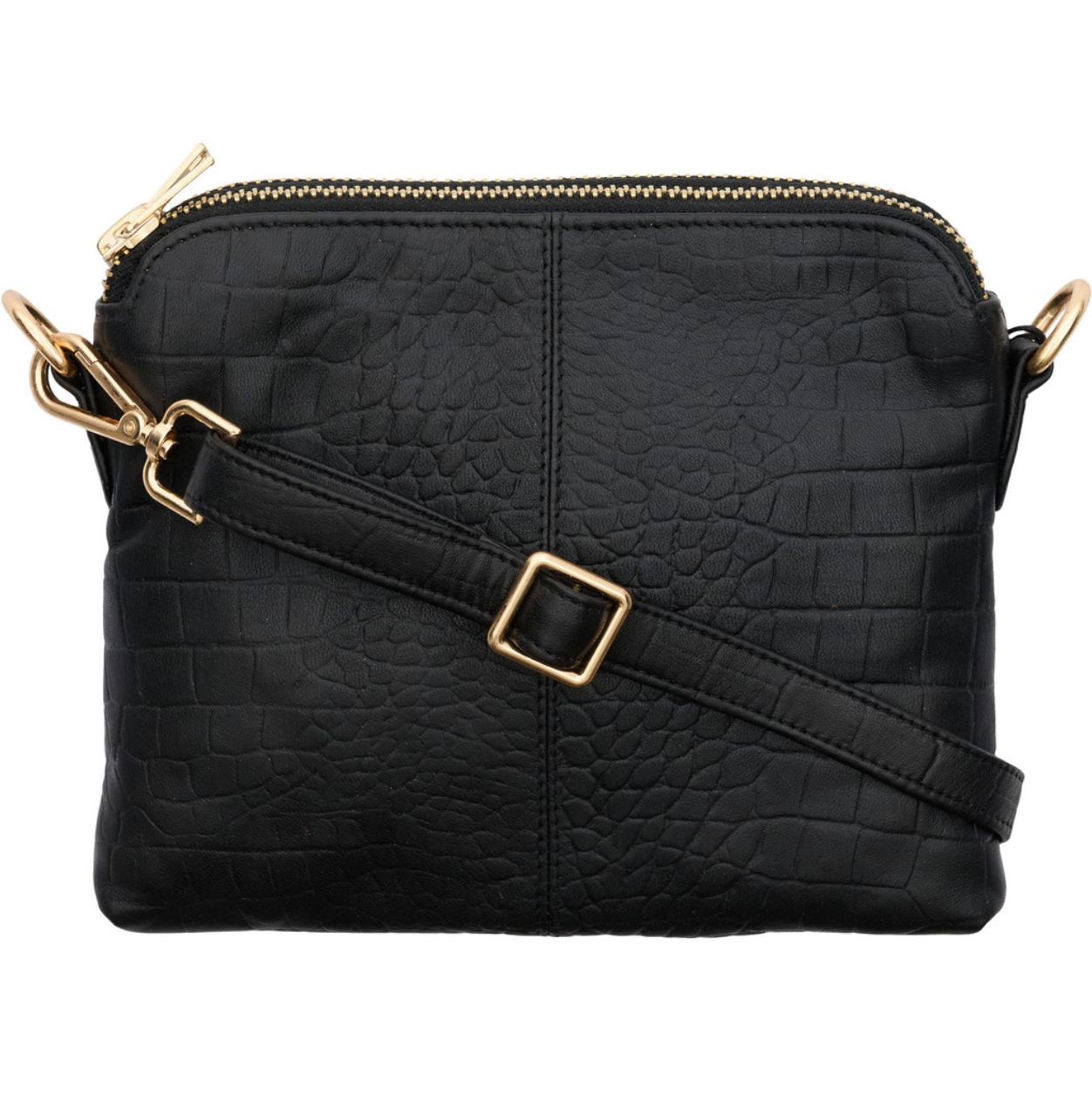 Kuvertväska krokodil