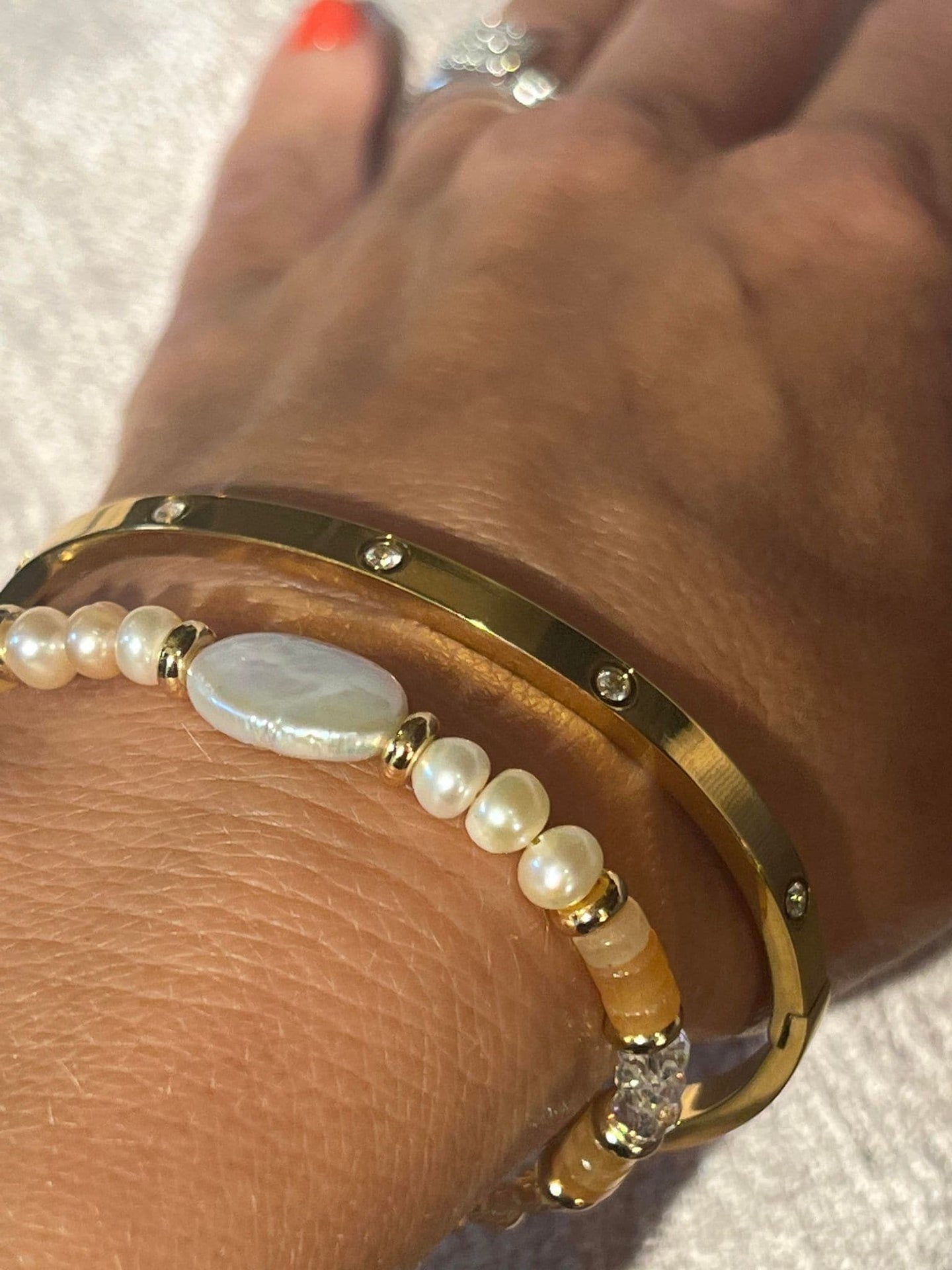 Armbånd Dolly 18K forgyldt - VIAMAJA.DK