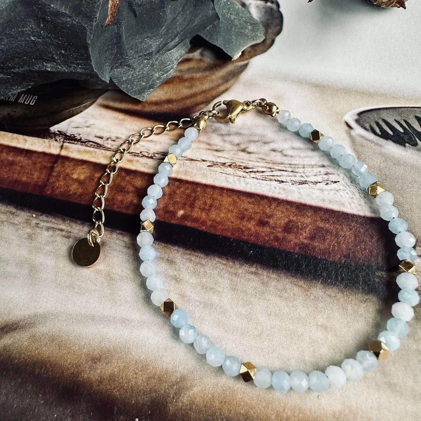 Armbånd Liv Aquamarine - VIAMAJA.DK