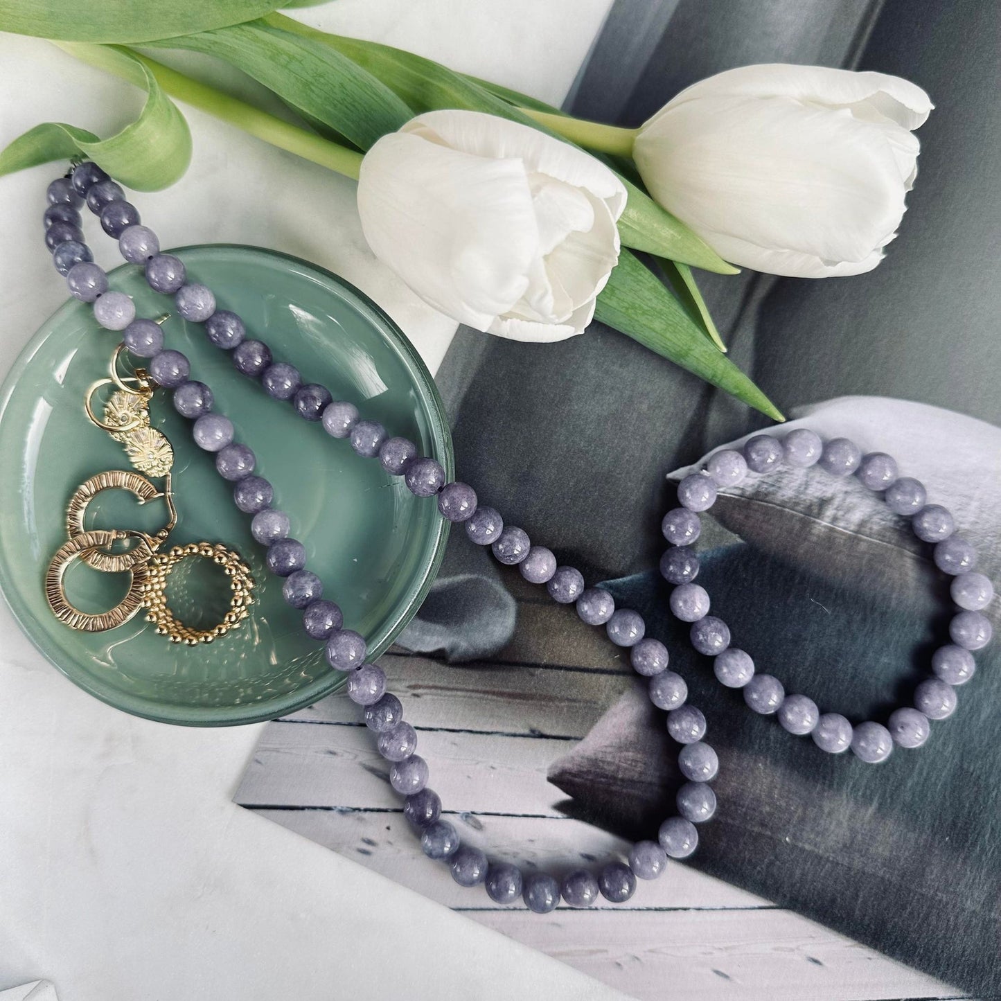 Armbånd Mary Lilla - VIAMAJA.DK