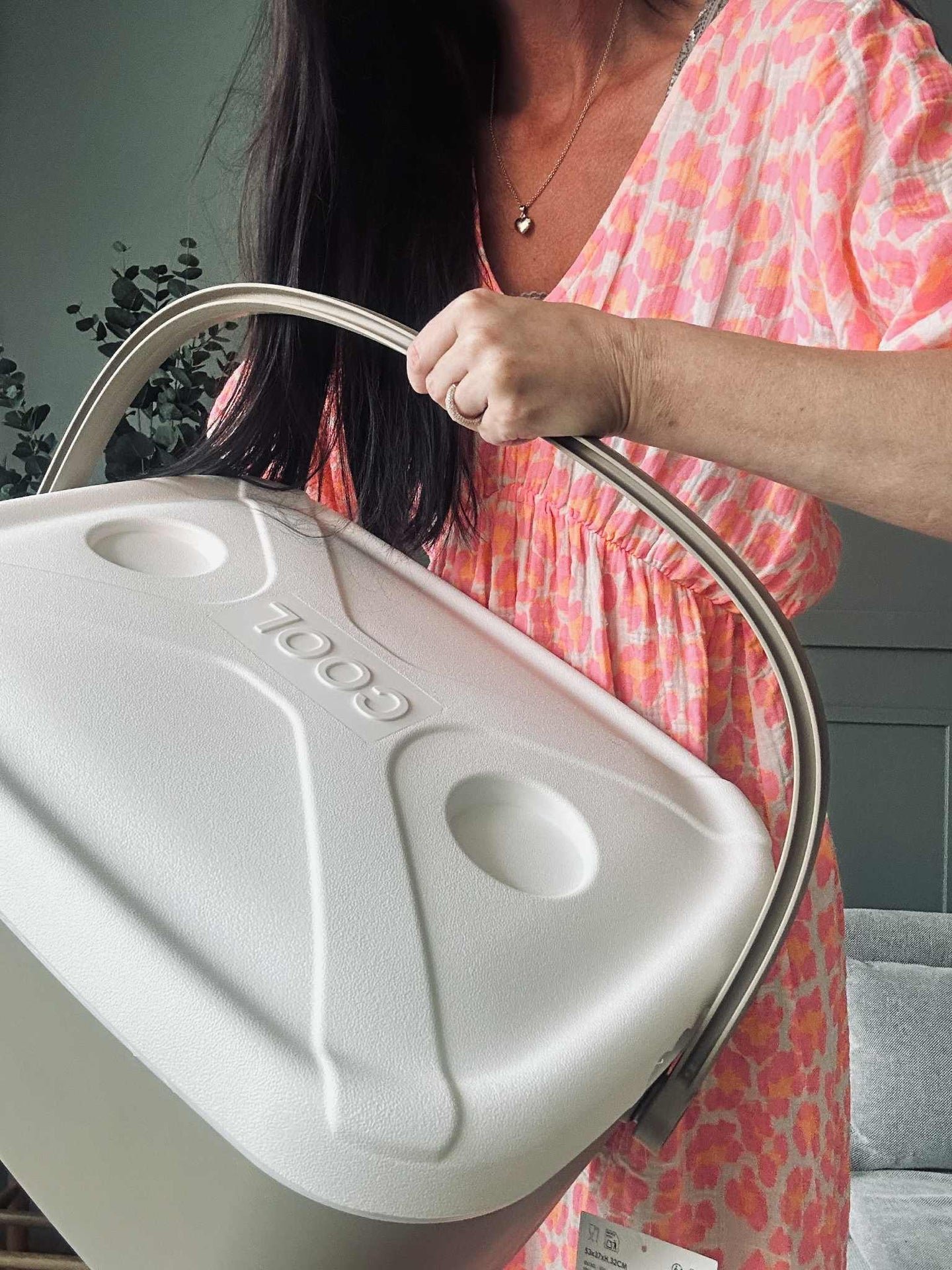 COOLER BOX - Set med 2 st Beige